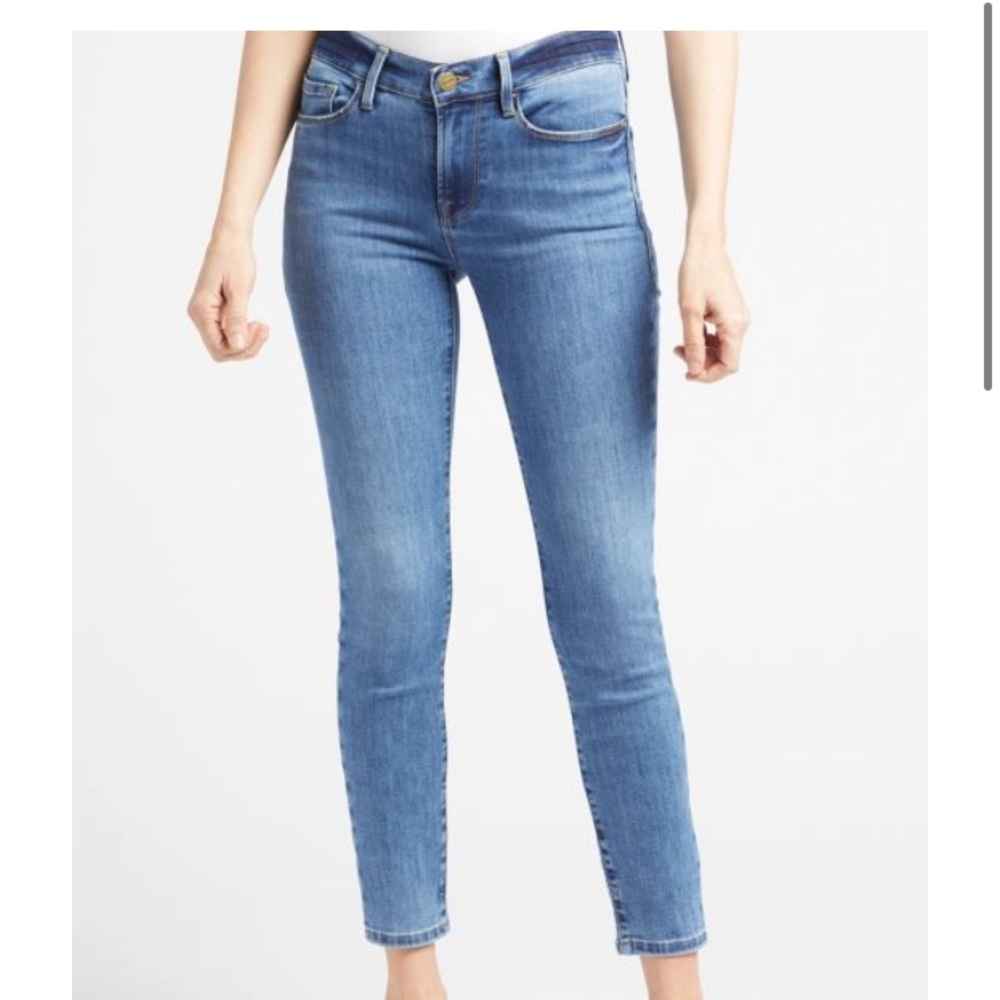 Frame Le Skinny De Jeanne Crop